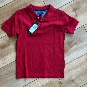 Tommy Hilfiger Kids Classic Red Polo